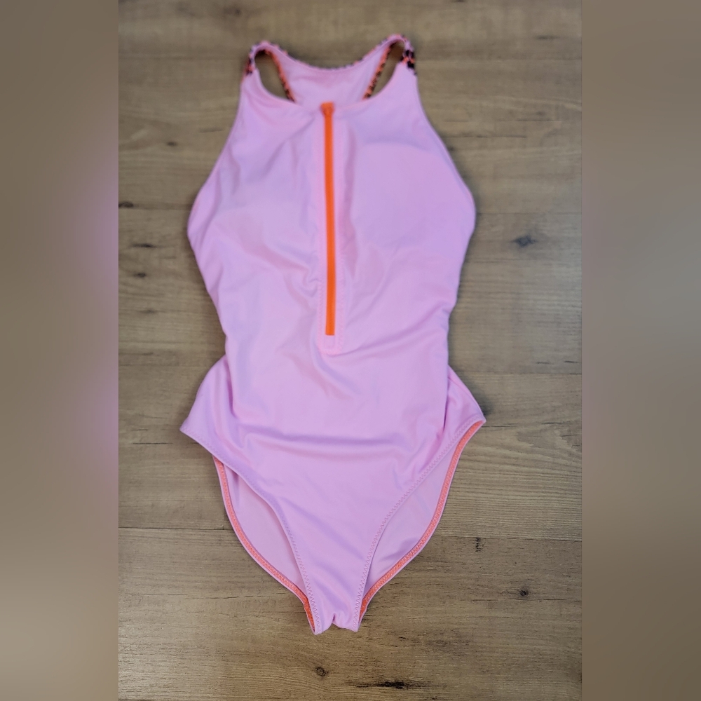 FABLETICS Zip-Front Racerback Shaping One-Piece - Picture 7 of 14